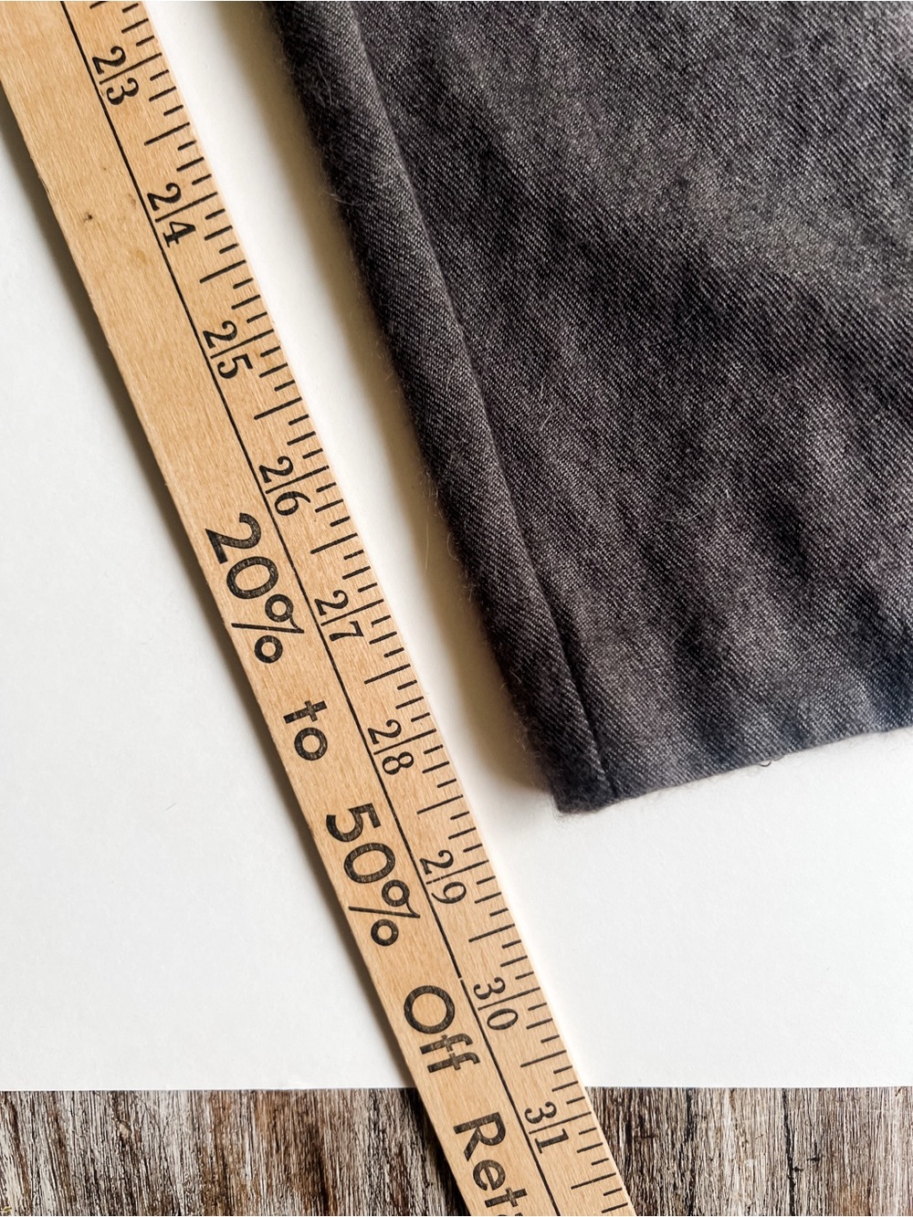 Himalayan Cashmere Gray Drawstring Straight Leg Pants Super Soft and Cozy M - Picture 7 of 7